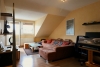 Gemütliche 2-Zimmer Wohnung mit sonniger Dachterrasse - Wohnbereich