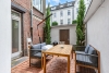 Stilvolle Gartenwohnung in denkmalgeschützter Villa an der Rheinfront von Oberkassel - Terrasse