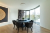 Designer-Penthouse mit atemberaubendem Blick über den Stadtwald - Essbereich