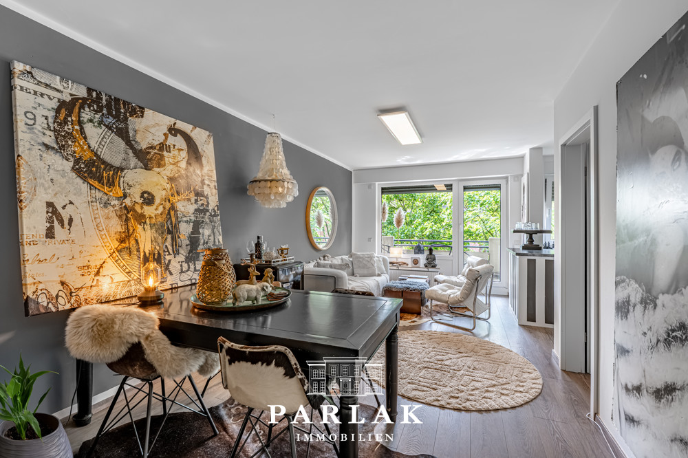 Stilvolle Eigentumswohnung mit Balkon & TG-Stellplatz, 40470 Düsseldorf, Etagenwohnung