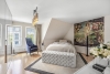 Stilvolle Penthouse-Maisonette in Bestlage von Golzheim - Schlafzimmer