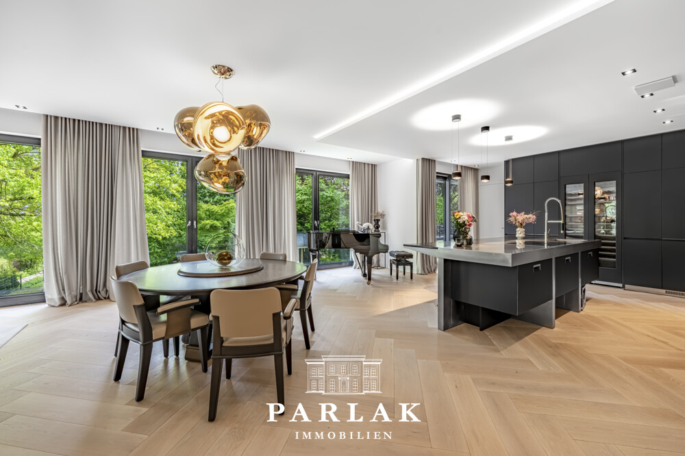 Möblierte Luxus-Residenz in prestigeträchtiger Neubauvilla, 40629 Düsseldorf, Etagenwohnung