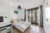 Stilvolle Maisonette mit zwei Balkonen & Stellplatz im Mauritiusviertel - Schlafzimmer
