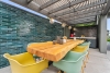 Exklusives Architektenhaus in besonderer Hanglage - Outdoor Essbereich