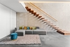 Exklusives Architektenhaus in besonderer Hanglage - Offene Treppe