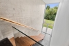 Exklusives Architektenhaus in besonderer Hanglage - Sichtbetonwand