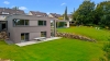 Exklusives Architektenhaus in besonderer Hanglage - Rückansicht Luftaufnahme
