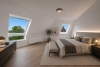 Stilvoll sanierte Maisonettewohnung mit Sonnen-Loggia in Rheinnähe - Schlafen Beispiel